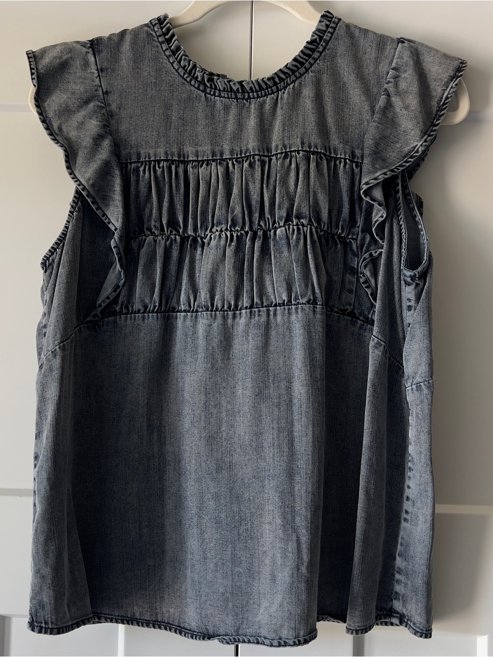 Rails Filomena Ruffle Top Ink Wash - Medium - Picture 3 of 9